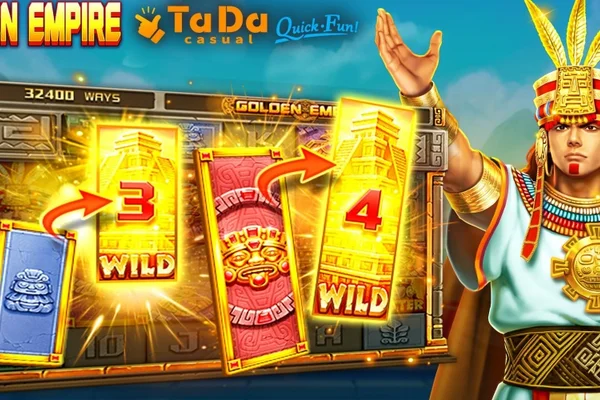 Golden Empire 32,400 Megaways cascading paylines and wild frames