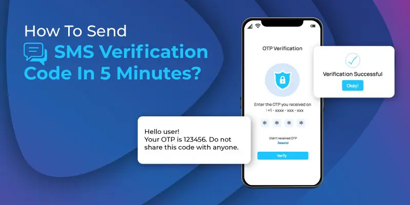 SMS OTP verification step on mobile phone
