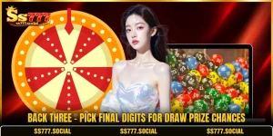 Back Three - Pick Final Digits For Draw Prize Chances