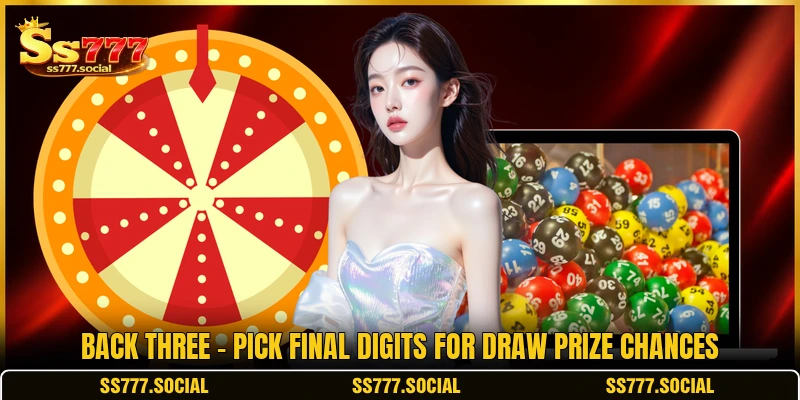Back Three - Pick Final Digits For Draw Prize Chances