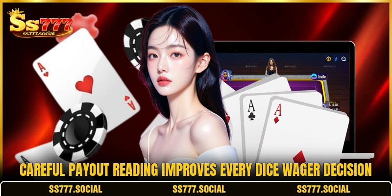 Careful payout reading improves every dice wager decision