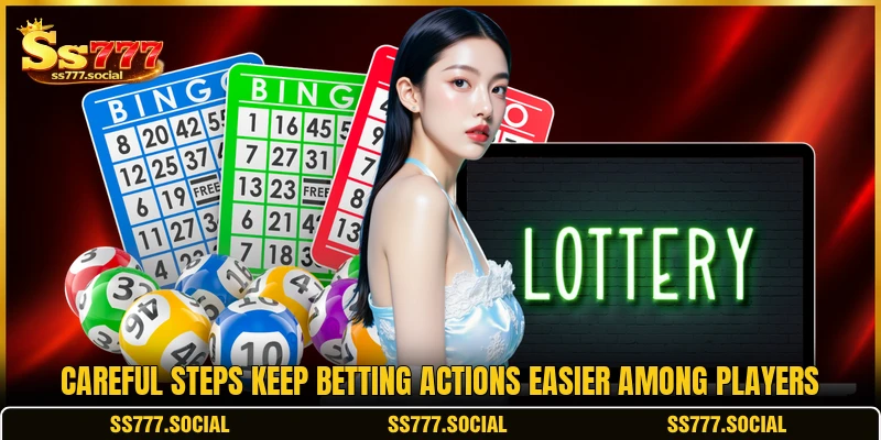 Careful steps keep betting actions easier among players Careful steps keep betting actions easier among players