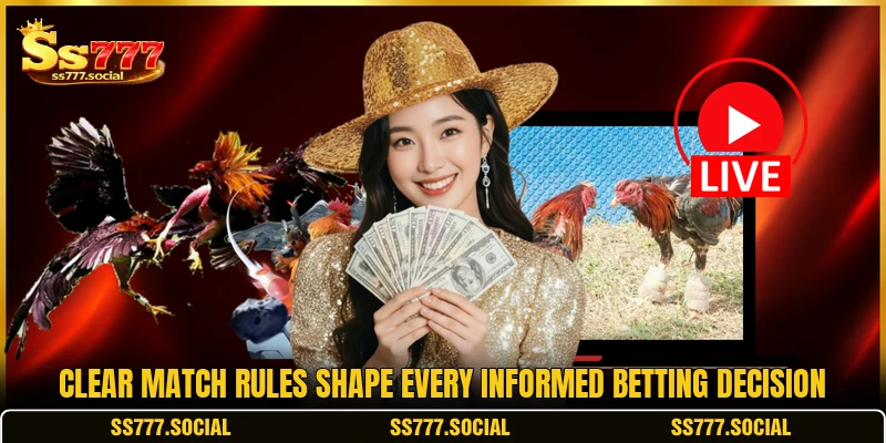 Clear match rules shape every informed betting decision