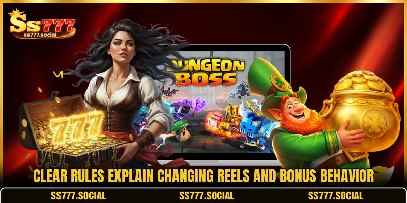 Clear rules explain changing reels and bonus behavior Clear rules explain changing reels and bonus behavior