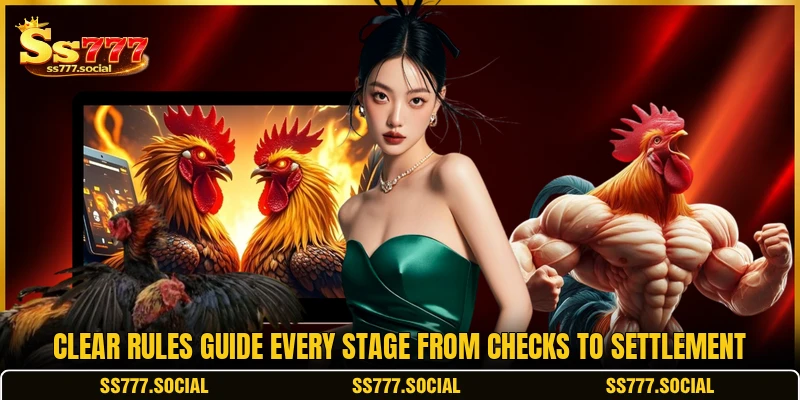Clear rules guide every stage from checks to settlement Clear rules guide every stage from checks to settlement