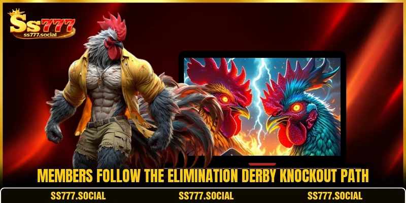 Members follow the Elimination Derby knockout path Members follow the Elimination Derby knockout path