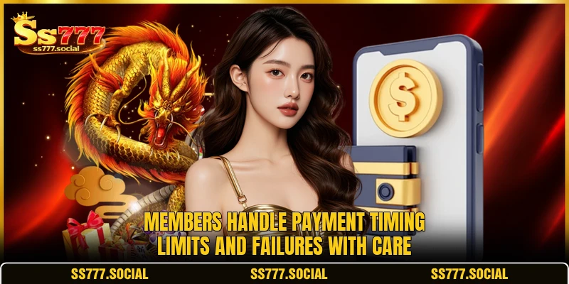 Members handle payment timing limits and failures with care Members handle payment timing limits and failures with care