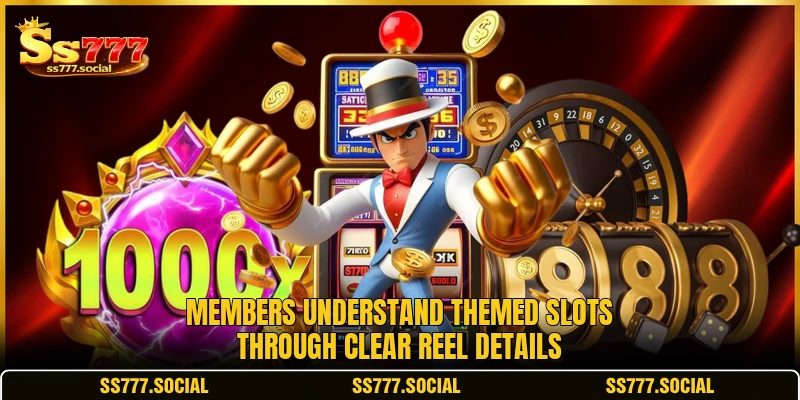 Members understand themed slots through clear reel details Members understand themed slots through clear reel details