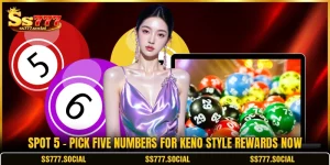 Spot 5 - Pick Five Numbers For Keno Style Rewards Now