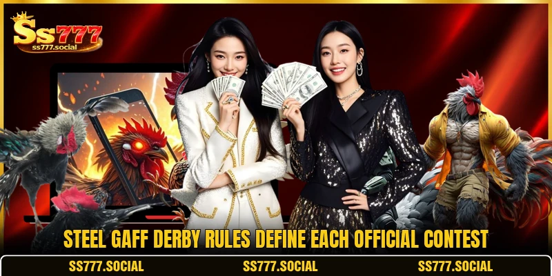 Steel Gaff Derby rules define each official contest Steel Gaff Derby rules define each official contest